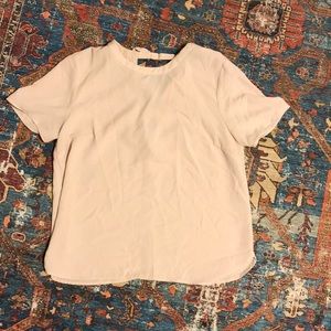 Blush Short Sleeved Blouse